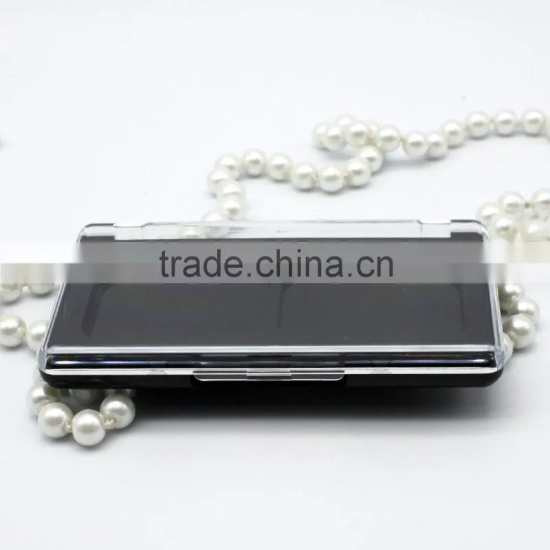 Rectangular eyeshadow palette case with private label