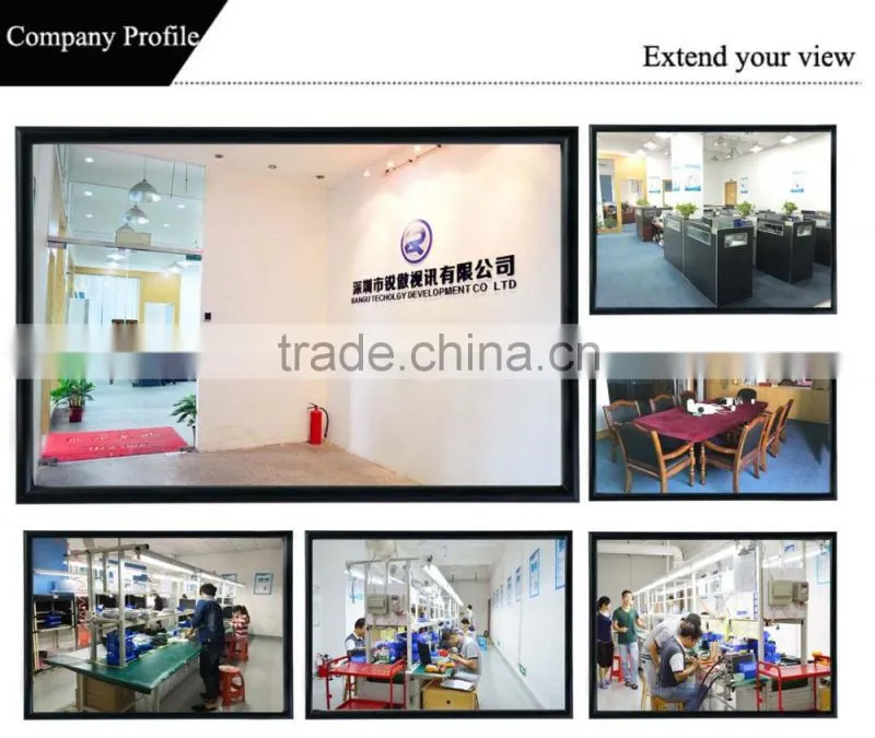 Lens on side 60 degree FOV infrared LED cmos camera module