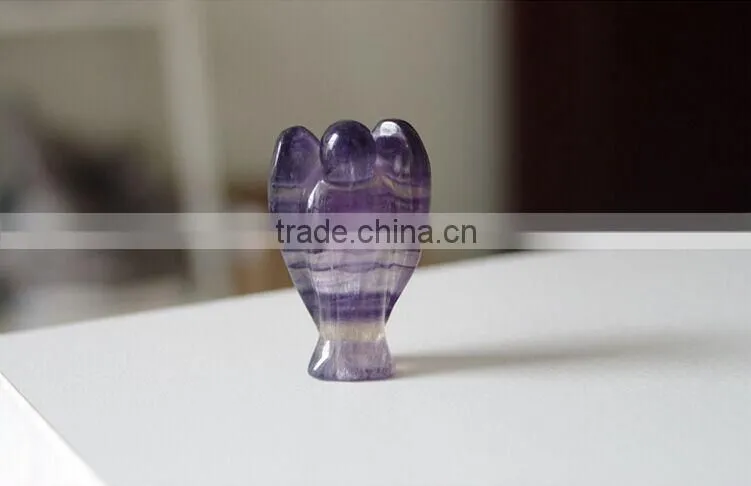 best quality all colours small crystal angel carvings