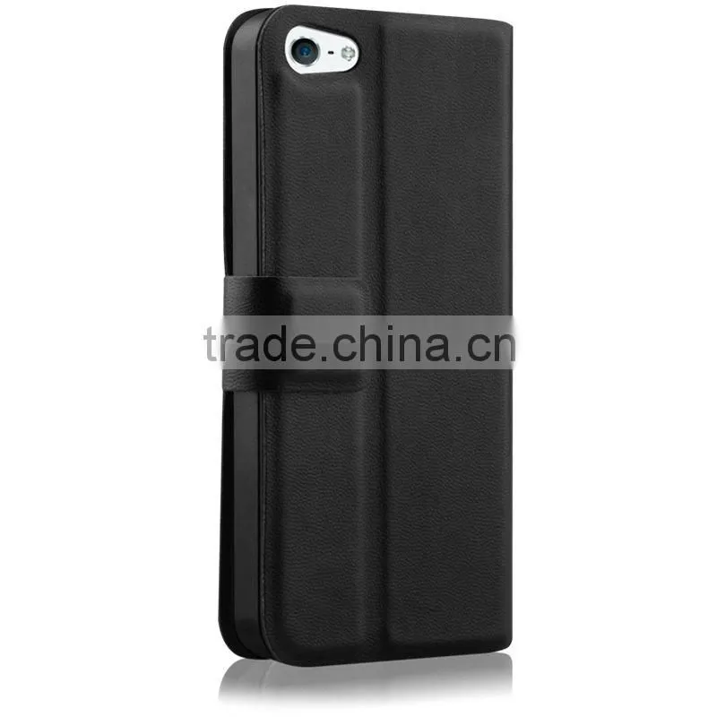Smart leather cover for Iphone 5