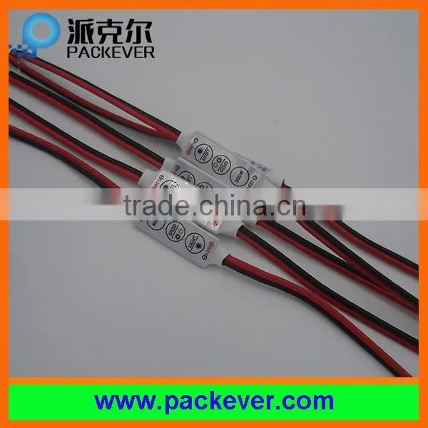 High quality single color LED strip DC 5-24V mini LED dimmer