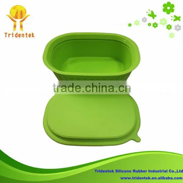 2014 New Design Keep Food Warmer Silicone Storage Box With Lid