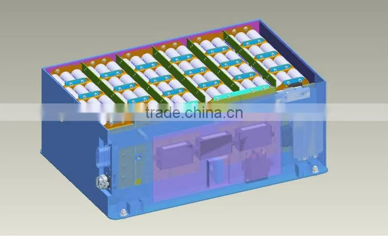 IP55 540v 300ah LiFePO4 electric bus battery with smart BMS
