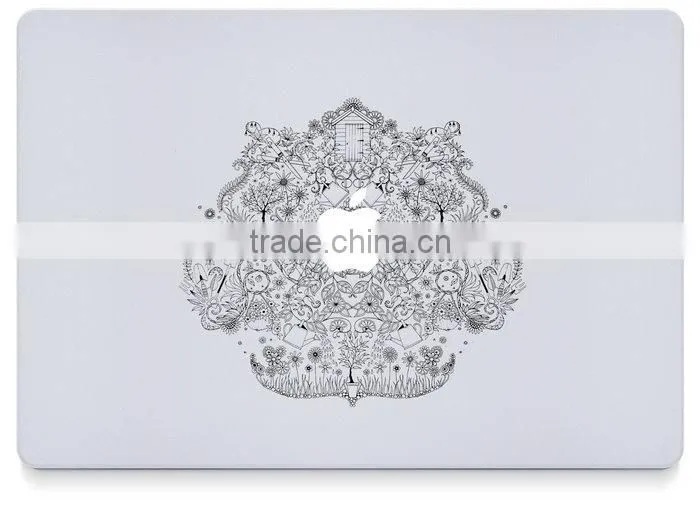 High Quality Customzied Adhesive Vinyl Removable Laptop Stickers
