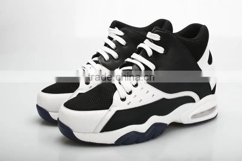 2016 newest fashion height increasing 10cm men basketball shoes