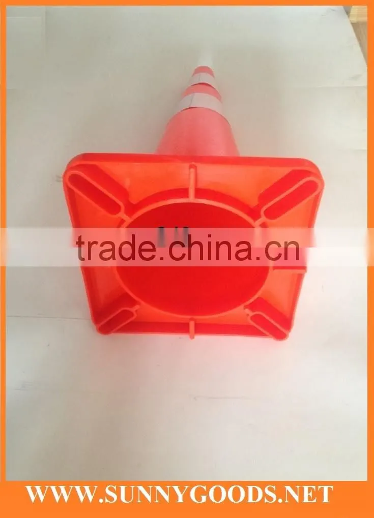 PVC 750mm reflective traffic road cone
