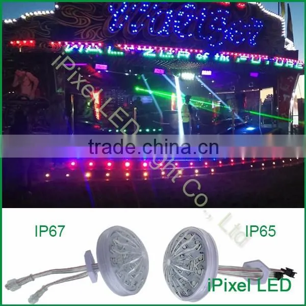 amusement park ucs1904 18leds/pcs 60mm mushroom led pixel light