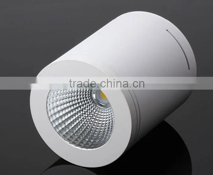 Aluminium Dimmable Surface Mount LED COB wall lights Downlights