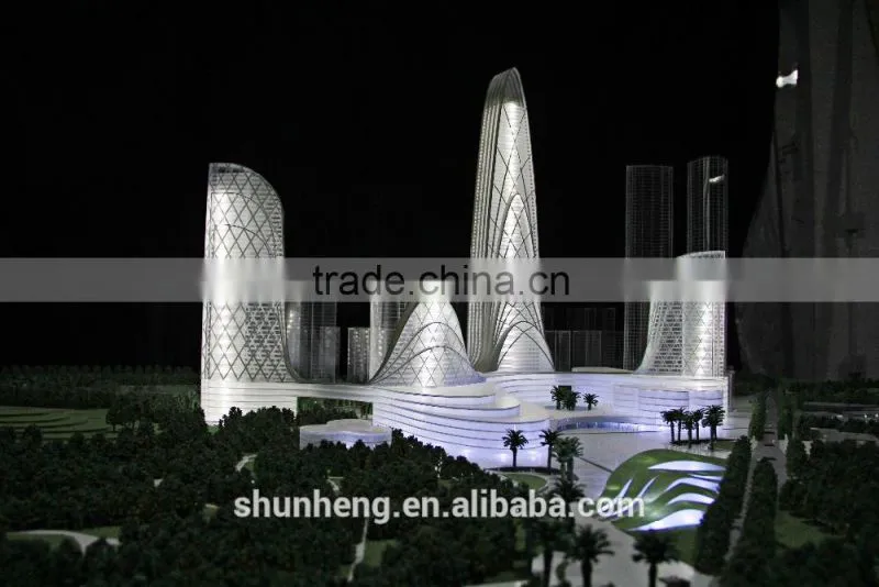architectural building scale model making big manufacturer in China