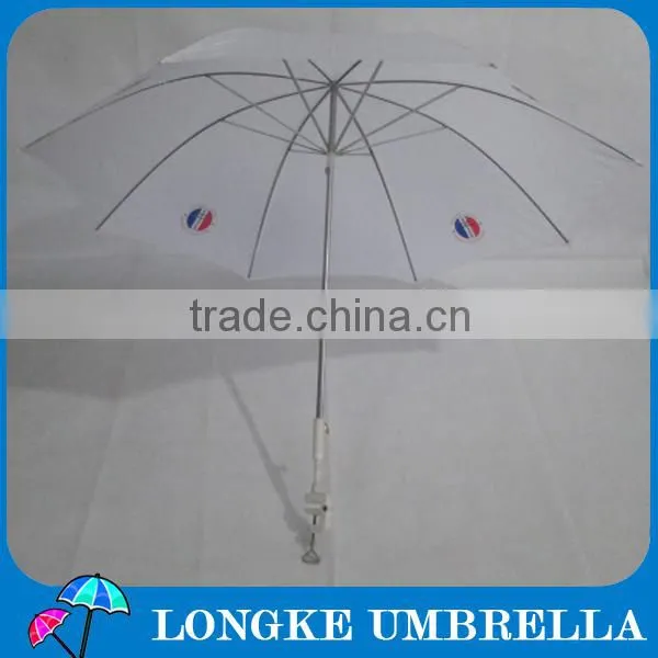 golf umbrella with clamp for beach