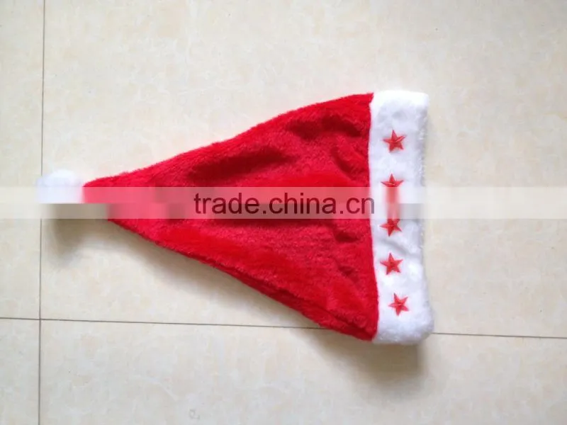 good design snow pattern red christmas santa hat