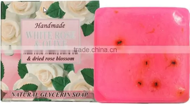 Night Face Cream "WHITE ROSE & OLIVE", Paraben Free, 50 ml. Made in EU, Private Label Available