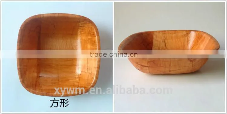 American Woven Woodenware Round Shape Salad Bowl