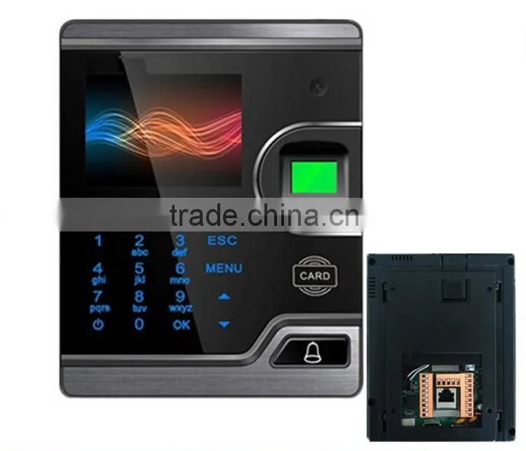 HD Camera 7'' indoor Video Intercom, TCP/IP, RS485, WANs control, biometric fingerprint video intercom access control