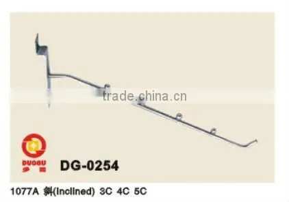 Export china foshan metal slatwall display hook