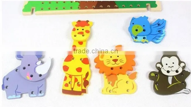 Hot sale item --- the animal lacing game