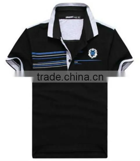 2013 wholesale short sleeve print logo fashion design us custom shirts polo