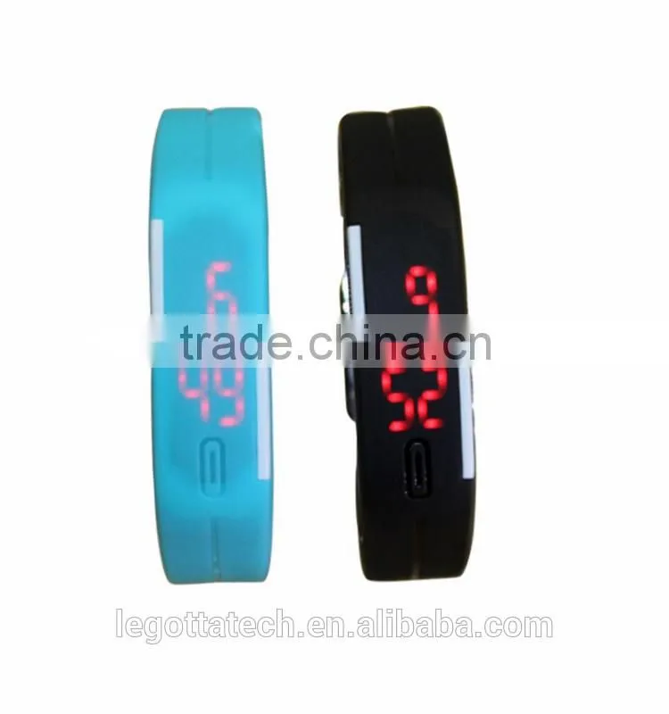 China factory directly supply cool smart bracelet watch men silicone