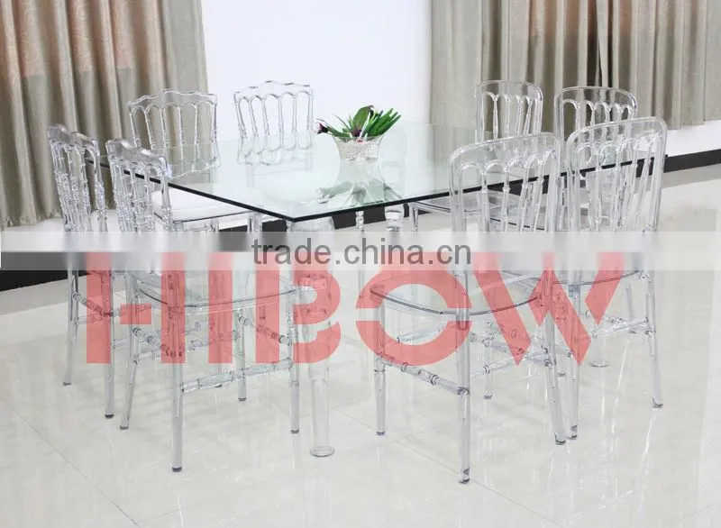 transparent resin table