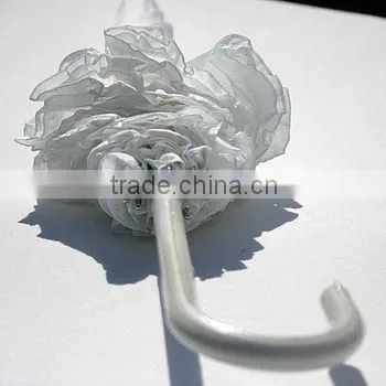 ivory wedding parasol umbrella