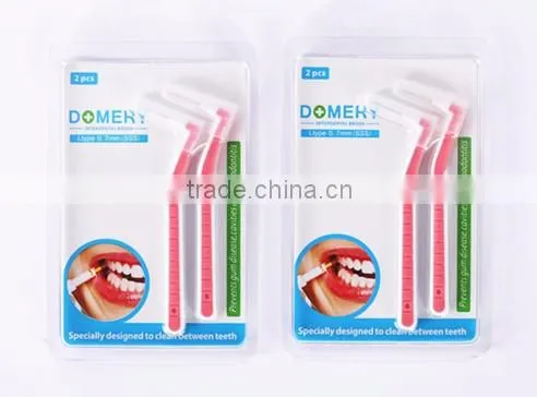 High quality cheap price interdental cleaning brush soft bristle toothbrush