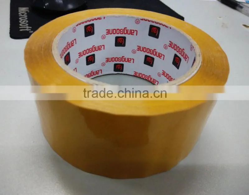 yellow bottom sealing tape/export adhesive tape