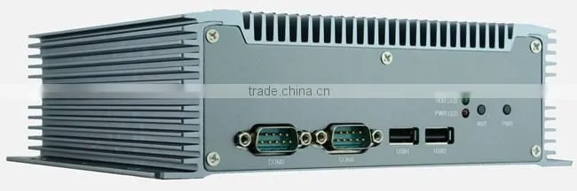 X86 Embedded Fanless Box PC Intel 1037U dual-core CPU MINI Computer
