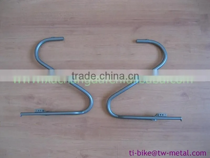 factory storage titanium front rack customized titanium bicycle rack 25kg carrier capacity hotsale titanium bicycle front rack