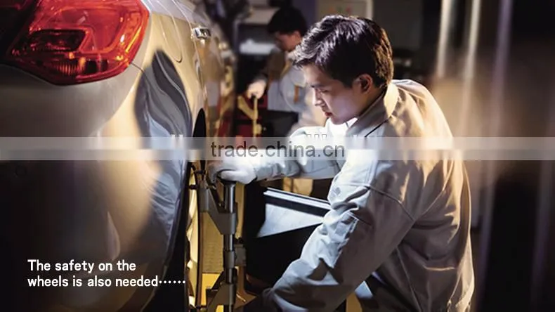 car front wheel alignment with 3d computerized calibration