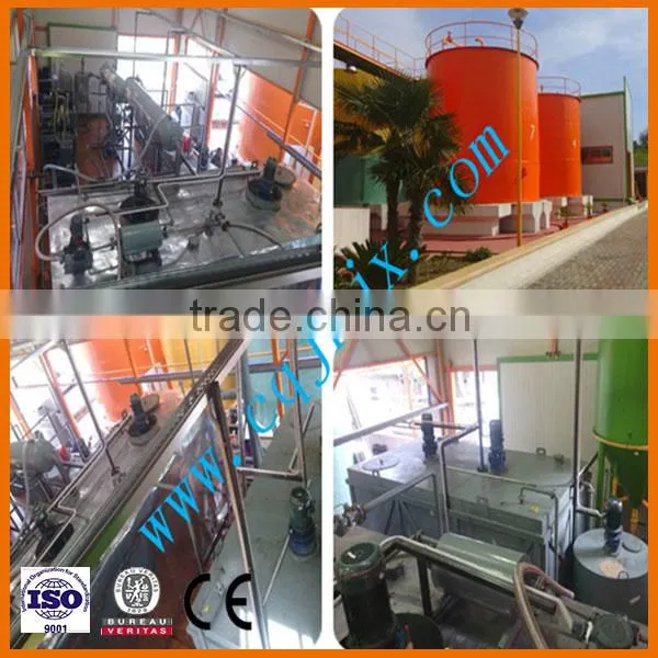 No pollution Car/truck motor oil re-refining into base oil ! China ZSA-20 waste oil cleaning equipment
