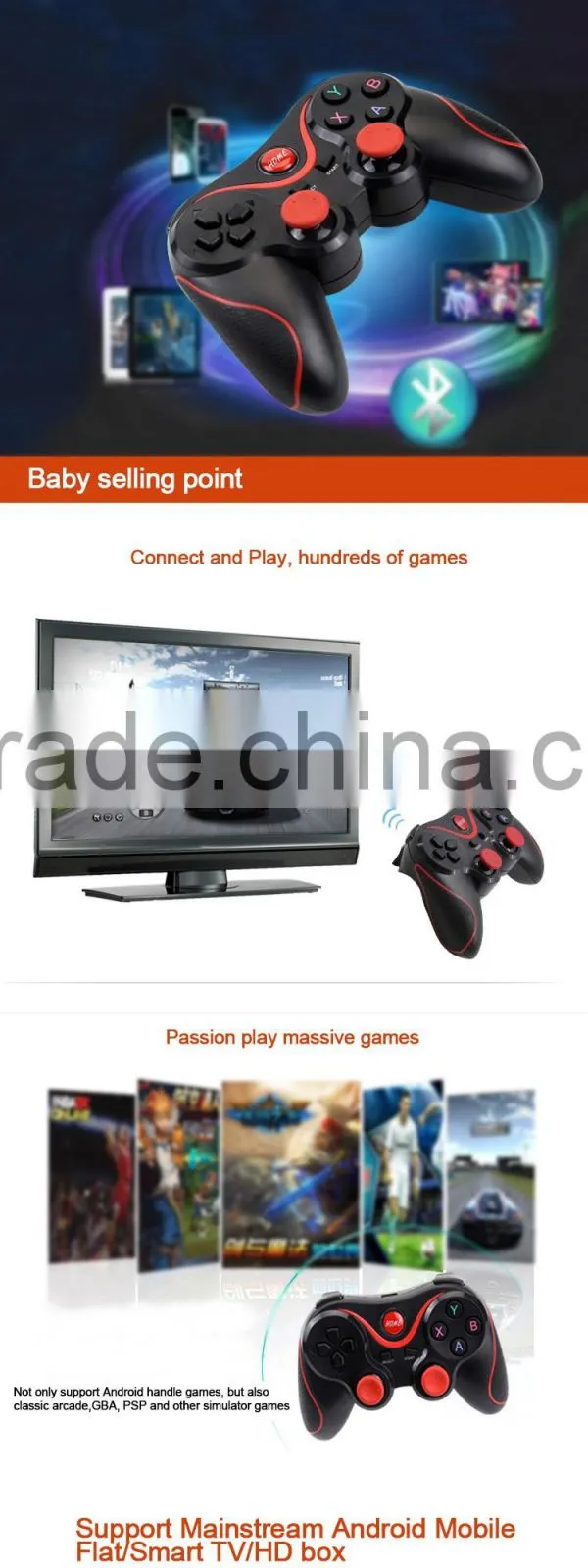 vr box game remote controller
