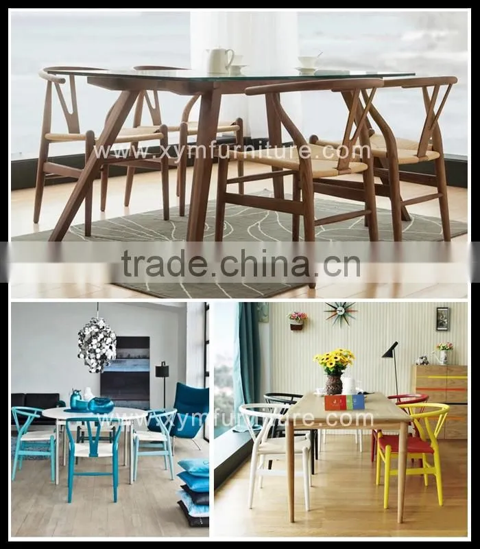 China style metal reclining dining chair Y chair