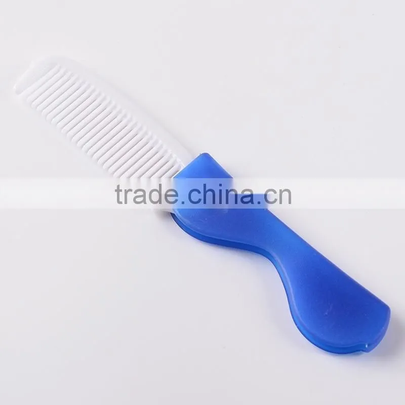 Hot selling hotel plastic foldable comb