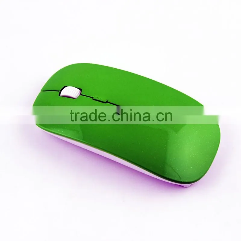 Ultrathin USB 2.4G Wireless Optical Mouse For PC Laptop Desktop multicolor Choose