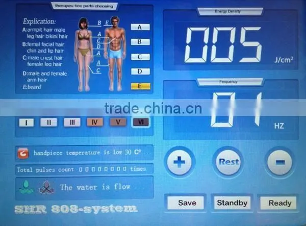 superb high power laser hair removal with strong cooling system, long working time, powerful cooling module