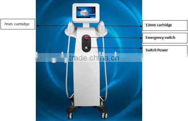 2016 new lipo slimming machine Physical & Effciency u shape hifu weight lose machine