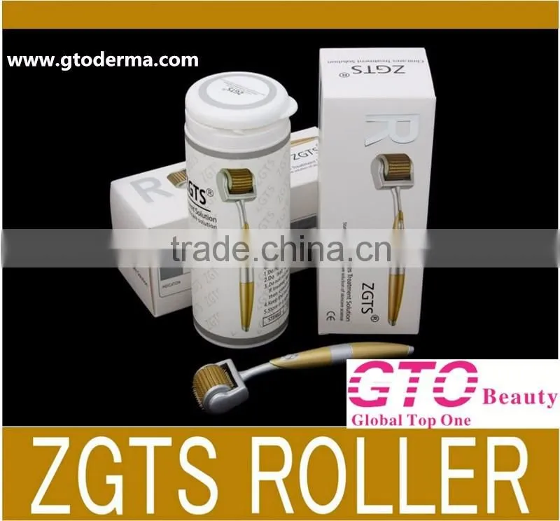 GENUINE ZGTS Titanium 192 Needles Derma Roller