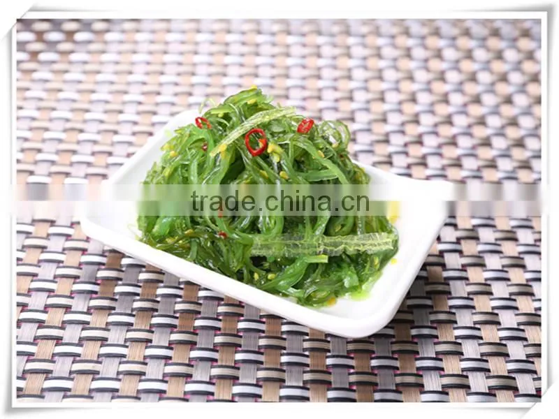 Japanese cuisine frozen seaweed salad