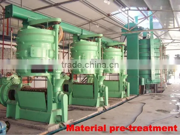 High efficiency machine for extract vegetable oil