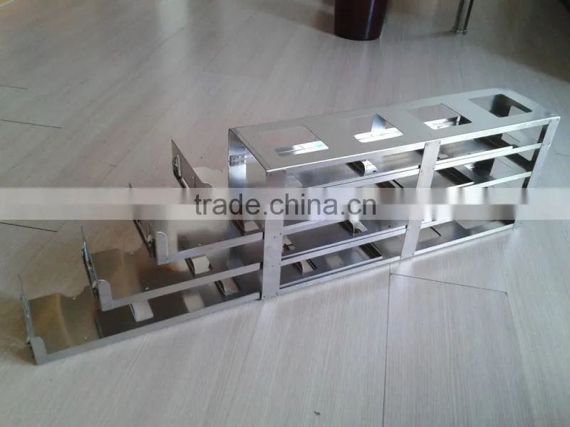 Used stainless steel -86 Cryo freezer Rack boxes