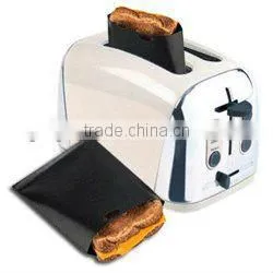Toastabags Reusable Non-Stick Sandwich/Snack "In Toaster" Grilling Bags, 2 Pack