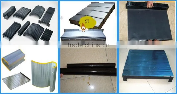 Professional PVC Supporint Plastic Dust Cover Bellow Rectangle Round U type