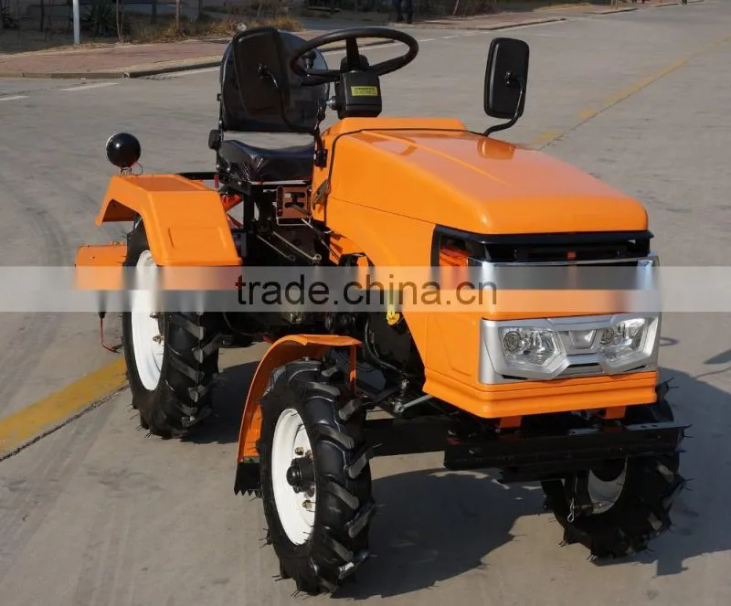 Ukraine hot selling 15hp four wheel small tractor/minitractor/ motoblok price