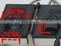 Open Mouth Ice Cream Fish Waffle MachineTaiyaki Machine