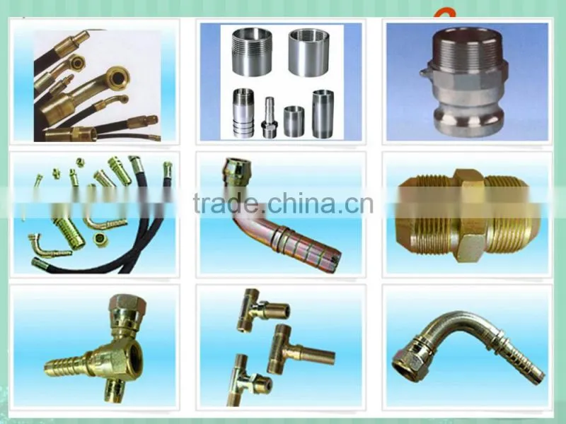 hydraulic hose fitting;hydraulic fitting;Stainless steel nipple