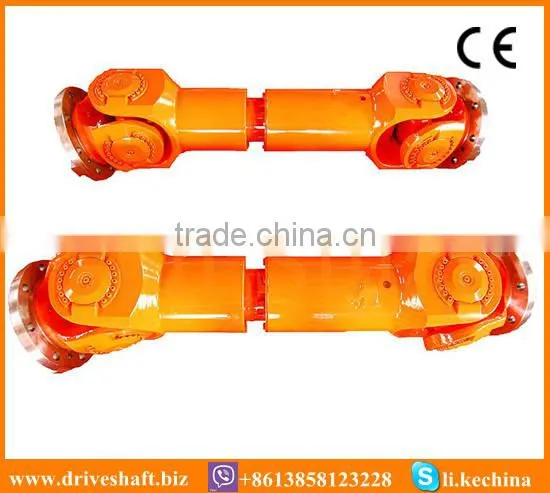 Universal joint cardan shaft for nuclear power station