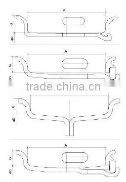 engineering wheel rim with high quality and best price