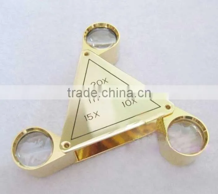 wholesales Metal Folding Magnifier with high quality ,for promotion,custom color