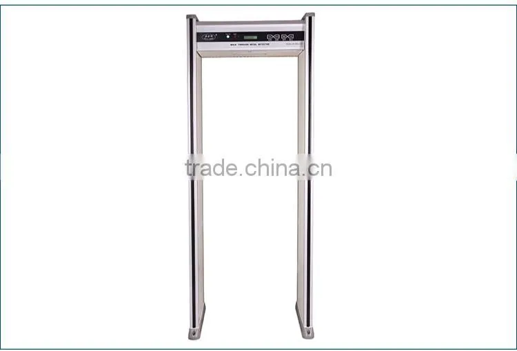 high sensitivity walk through door frame metal detector