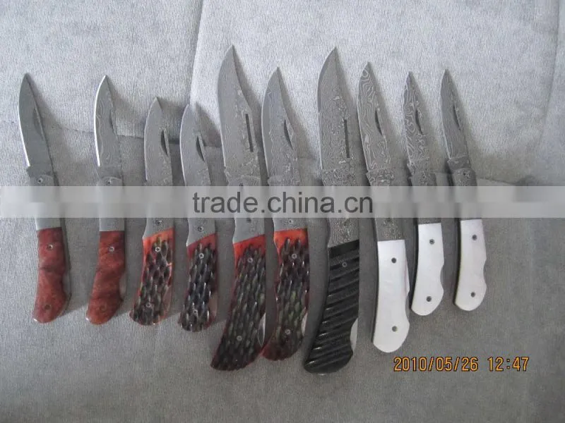 DS-1003 Pakistan damascus steel tactical folding knife